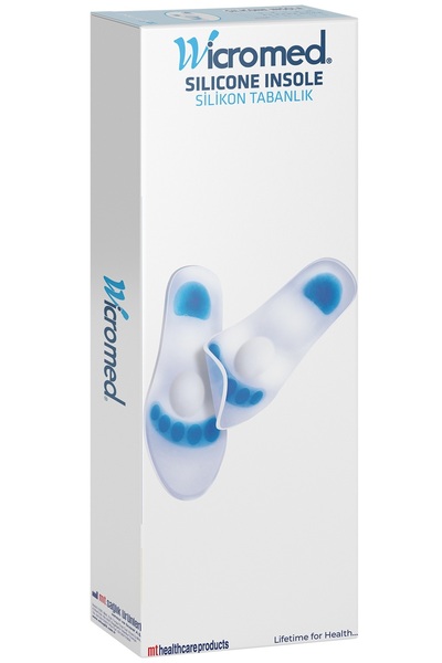 wicromed Silikon Ortopedik Tabanlık No:4 - X-large