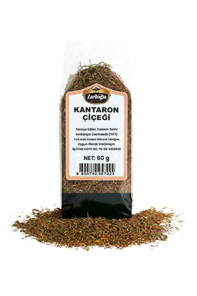 Zarifoğlu Kantoron Çiçeği Otu Bitkisi Şifalı Bitkiler 2 x 60 gr