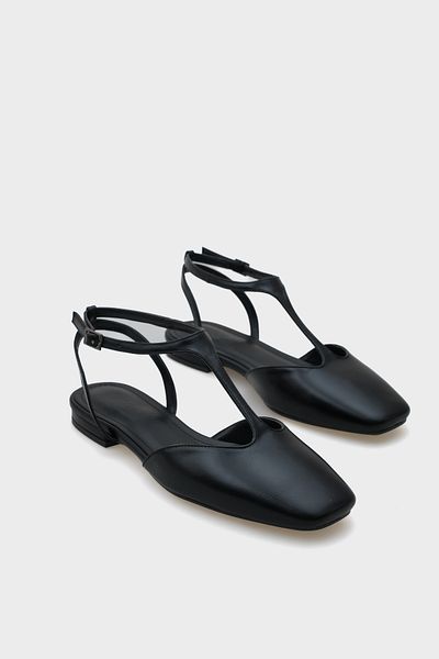 Capone Outfitters Balerini Andi pentru damă cu curea la gleznă
