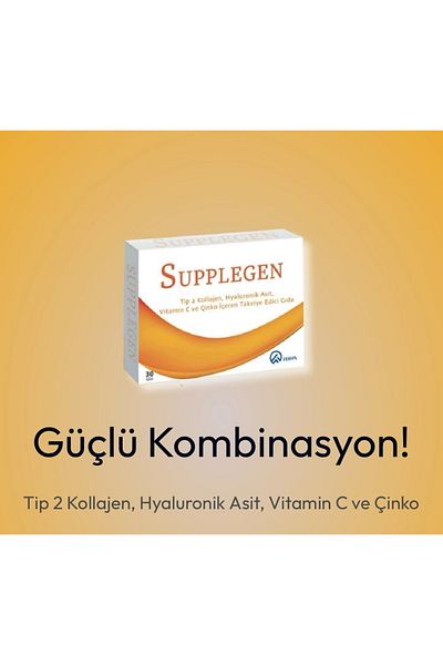 Heritage Home Supplegen 30 Tablets Vitamin C Zinc and Joint Supplement for Knee