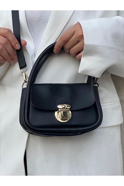 zetus Geantă de mână și de umăr pentru femei Mini Grace Model Black