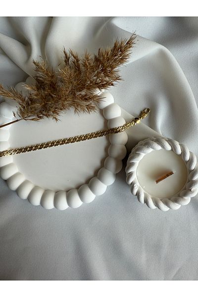LUSORA ACCESORY Xuping Women's Gold Color Thick Braided Chain Bracelet - for Casual and Stylish Combinations"