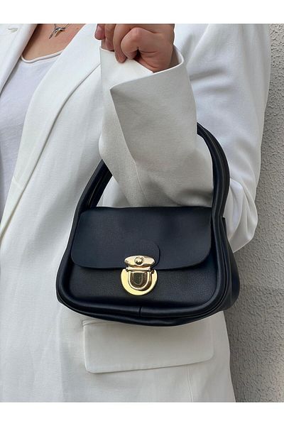 zetus Geantă de mână și de umăr pentru femei Mini Grace Model Black