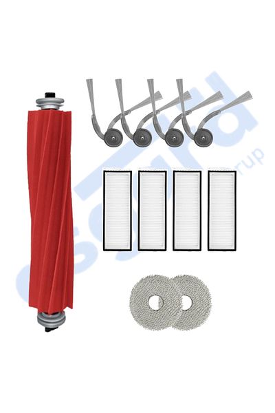 Asgard Grup Roborock Q Revo L Compatible 1 Main Brush 4 Side Brushes 4 Filters 2 Mops