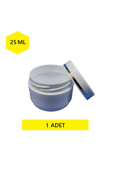 demethome 25 ml Mini cutie goală pentru pomadă-crem-cosmetice 25 cc Borcan de cremă din plastic 1-250 buc Opcțional