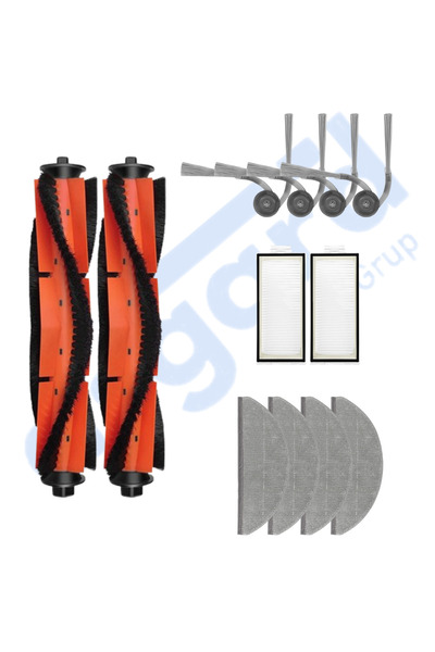 Asgard Grup Compatibil cu ROBOROCK S8 PRO/S8 PRO+ 2 perii principale 4 perii ...