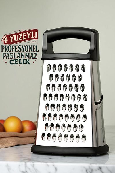 Transformacion Ergonomic Hand Grater - P.Steel, De La Rua Design,720440
