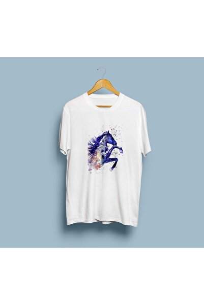 eioswear Μπλουζάκι Unisex oversized - Σχέδιο Αλόγου