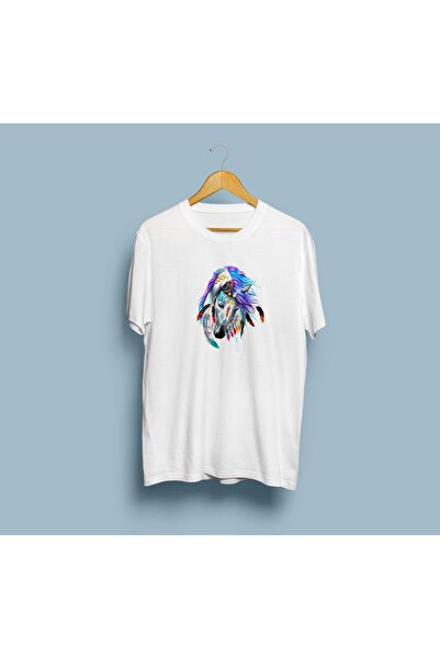 eioswear Μπλουζάκι Unisex oversized Rainbow - Σχέδιο άλογο