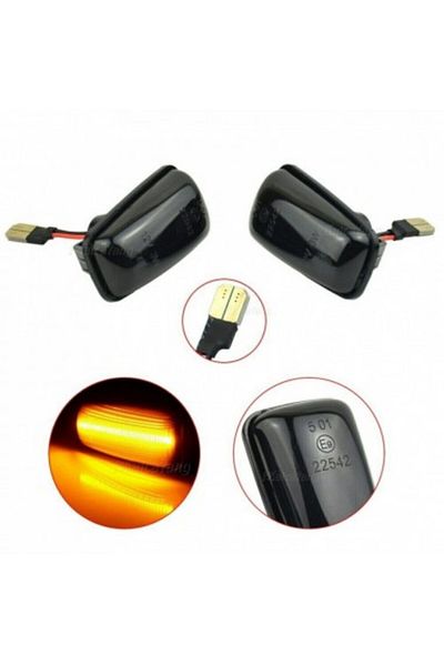 Peugeot Set de 2 semnalizatoare dinamice aripi Peugeot 106, 306, 406, 806, Expert, Partner - BTLL-327D-1