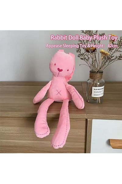 Choice 42cm Pink Rabbit 42CM Cute Rabbit Doll Baby Soft Plush Toys For Children Appease Sleeping Crib Stuff