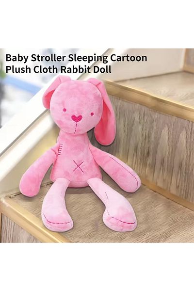 Choice 42cm Pink Rabbit 42CM Cute Rabbit Doll Baby Soft Plush Toys For Children Appease Sleeping Crib Stuff