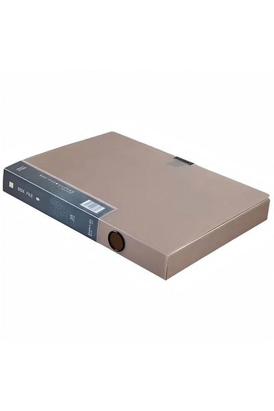 Generic صندوق ملفات A4 Grapevine بني