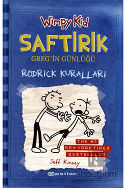 Epsilon Yayınları Rodrick Kuralları - Saftirik Greg’in Günlüğü 2