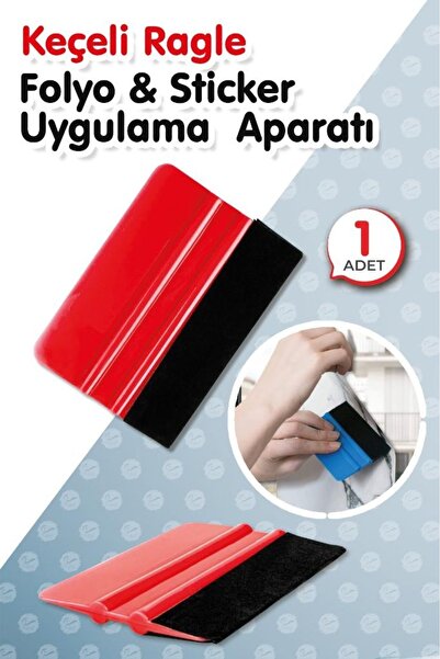 Genel Markalar Keçeli Ragle Folyo Yapıştırma Aparatı, Yapışkanlı Folyo Yapışt...