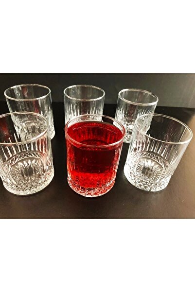 DİBA AVM Viski Su Bardağı Lüx Oslo 6'lı Viski Bardağı Su Bardağı Viski Su Bar...