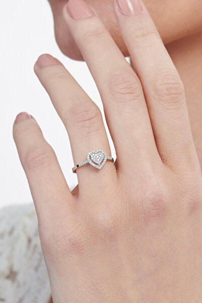 Altınbaş Pırlanta Kalp Yüzük