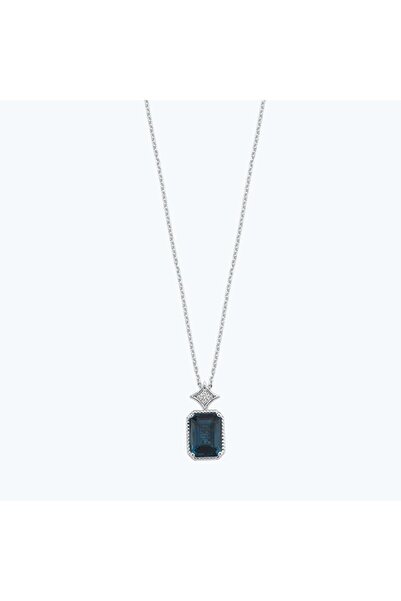 Altınbaş Pırlanta London Blue Topaz Kolye