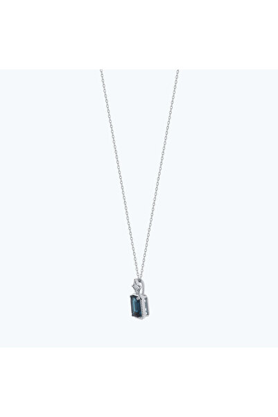 Altınbaş Pırlanta London Blue Topaz Kolye