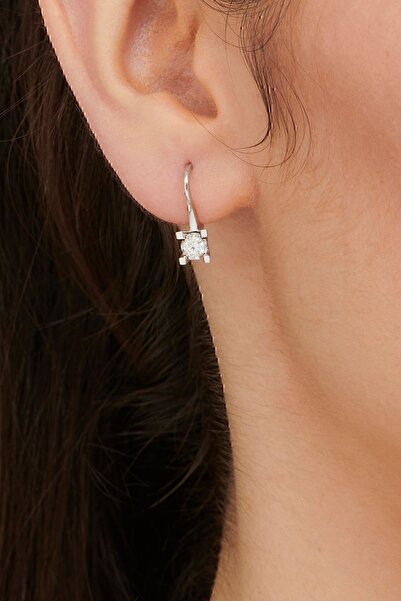 Altınbaş Pırlanta Tektaş Küpe