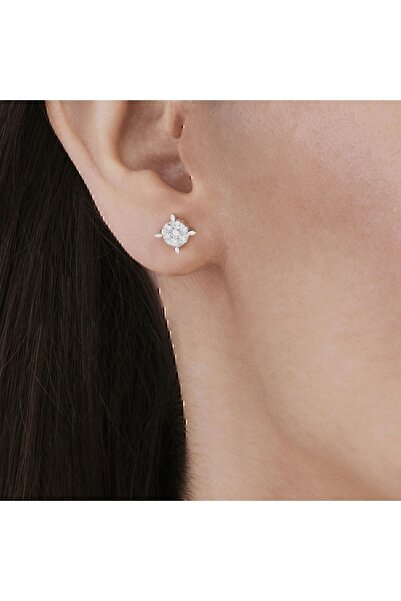 Altınbaş Pırlanta Bouquet Küpe