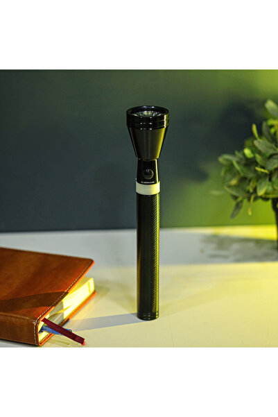 Olsenmark Led Torch With 2000m Range | 4000mah Battery, Cree Xpe, Portable, Military-grade Build