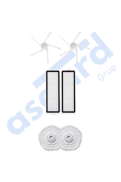 Asgard Grup DREAME W10-W10 PRO ÎNUMERAT 2 Perii Laterale 2 Filtre 2 Mopuri