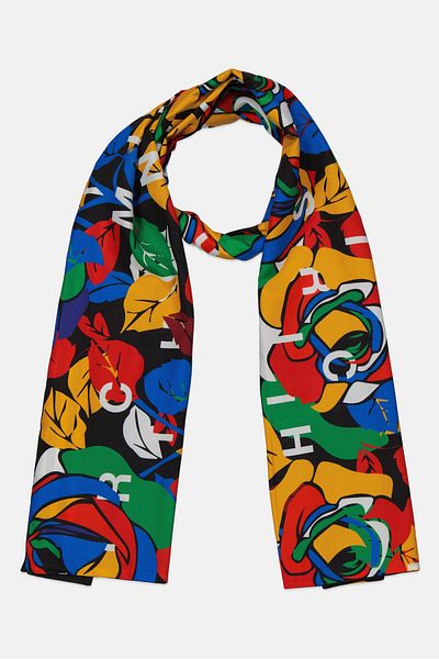 adidas Women Allover Print Head Scarf, Multicolor