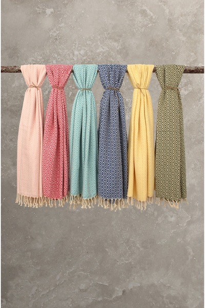 Ellia Soft منشفة شاطئ وحمام فاخرة من نيتشرلوم مصنوعة من القطن بنسبة 100%