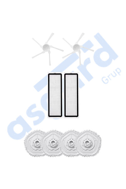 Asgard Grup DREAME W10-W10 PRO UYUMLU 2 Perii Laterale 2 Filtre 4 Mopuri