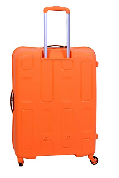 American Tourister ELLIPSO 79cm Hard Shell Luggage – Apricot Blush with TSA Lock