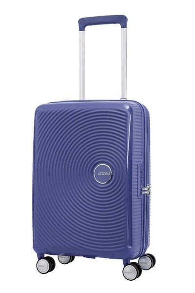 American Tourister CURIO 55cm Hard Shell Luggage – Ultra Marine with TSA Lock