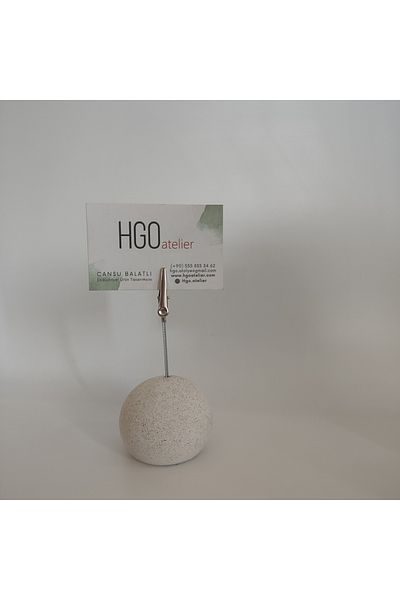 Hgo Atelier Crocodile Mouth BAll Note Holder