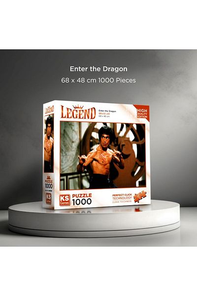 Ks Games 1000 Pieces Bruce Lee Puzzle