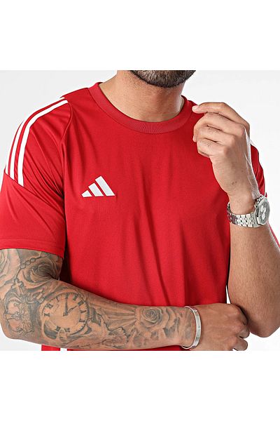 adidas Tiro24 Jsy Men's Red T-Shirt IS1016