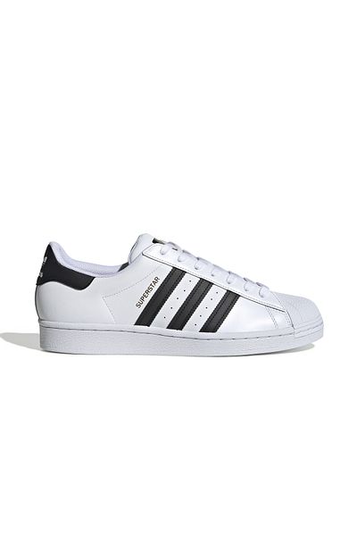 adidas Superstar Unisex Casual Παπούτσια Sneaker Λευκό