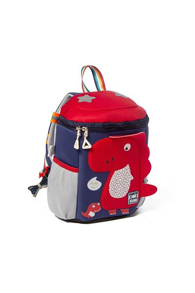nioni Children's Backpack with Dinosaur Figure