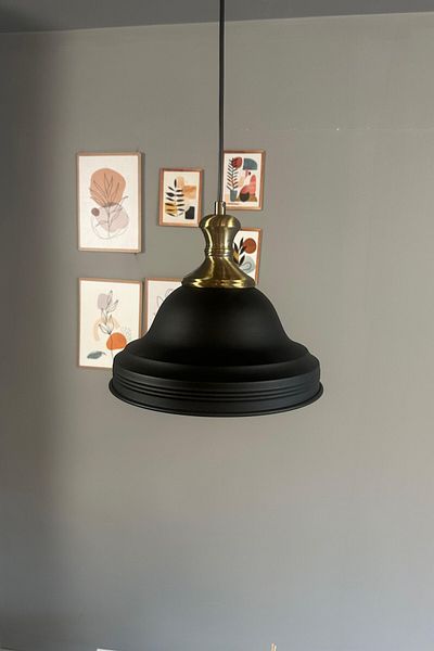 Bamyum Ulmete Black Knob Headboard Single Pendant Lamp Chandelier Living Room Office Hotel Chandeliers Design Vintage