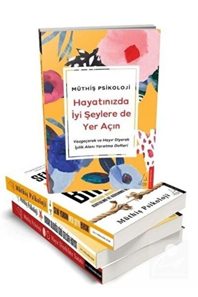Destek Yayınları Müthiş Psikoloji 3 Kitap Set Defter Hediyeli / Destek Yayınl...