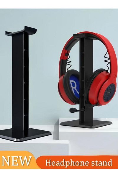 Generic Head-mounted Earphone Holder, Over Ear Headset Stand, Gaming Headset Bracket, Earphone Displ