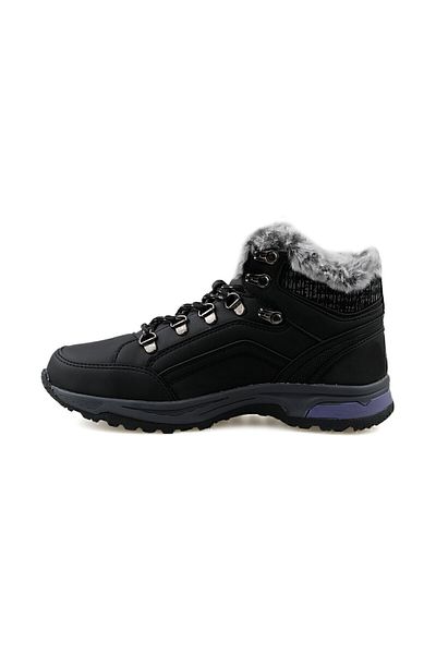 lumberjack Γυναικείες καθημερινές μπότες Shearling 3W Debora 3Pr 101388914   Μαύρο