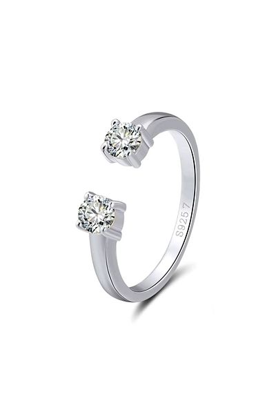 delis Inel Reglabil Argint 925, Jw1572, Model Elegant, Placat Cu Rodiu