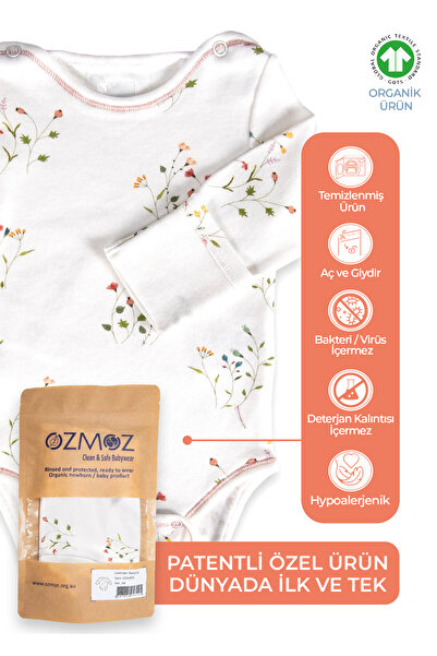 Ozmoz By Mukadder Özden Clean&Safe Organic Sterile Cleaned Organic Baby Girl Body