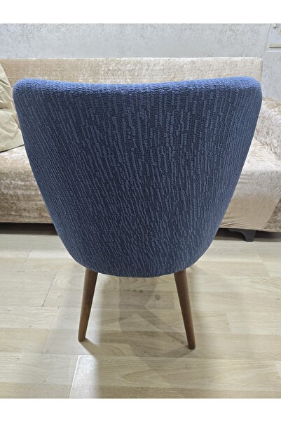 Rişte Home 6lı A Kalite Jakarli Ağaç Desen Yüksek Kaliteli Esnek Lastikli Oval Sandalye Kılıfı 6 Adet