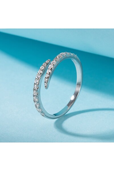 delis Inel Reglabil Argint 925, Jw1574, Model Elegant, Placat Cu Rodiu