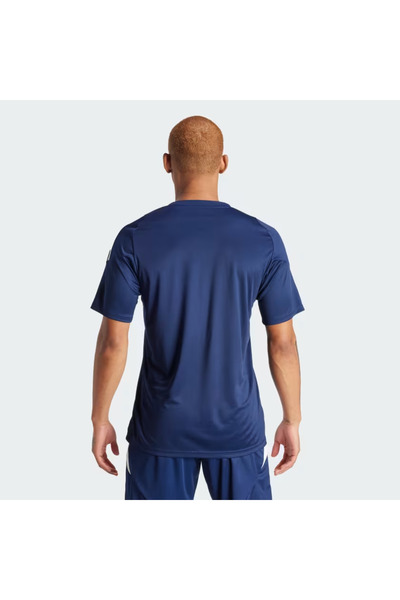 adidas Tiro 24 Jersey Erkek Lacivert Yuvarlak Yaka Tişört