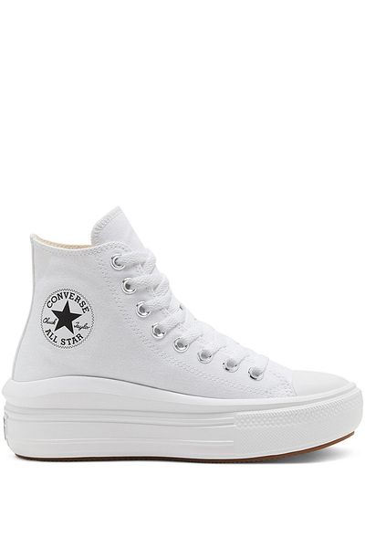 converse Chuck Taylor All Star Move Platform White Sneaker 568498 C-102