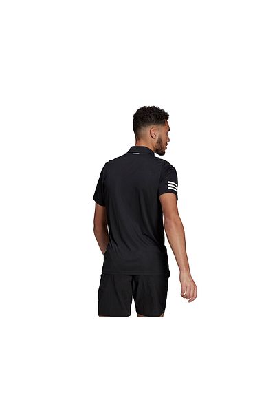 adidas Club 3Str Polo Men's Tennis Polo T-Shirt Gl5421 Black