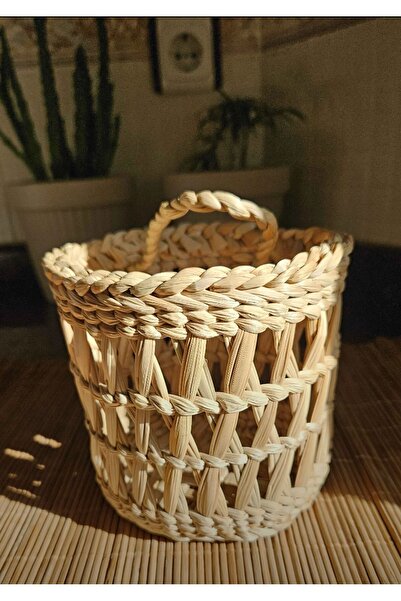 Tasarı Sanatı Ev - Dekorasyon - Mutfak Organizer Düzenleyici Çok Amaçlı Duvar Dekorasyonu Sepet (10 cm)