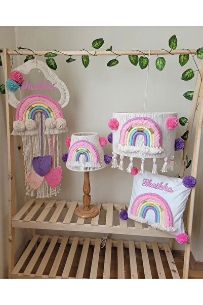 Tasarı Sanatı Bebek/çocuk Odası Özel Tasarım Avize-abajur-yastık-kapı Süsü He...